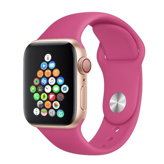 Silicone Apple Watch Band -Dragon Fruit